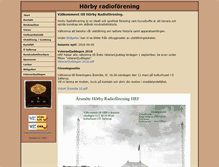 Tablet Screenshot of horbyradioforening.se